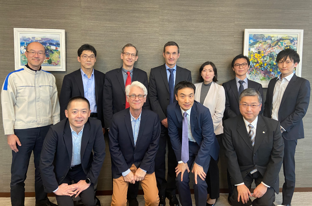 photo:Visiting Daiichi Sankyo Company, Ltd.